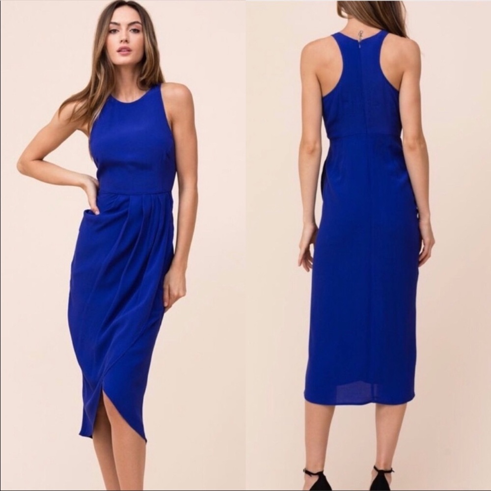 Yumi Kim So Social Dress Royal Blue, Sz XS